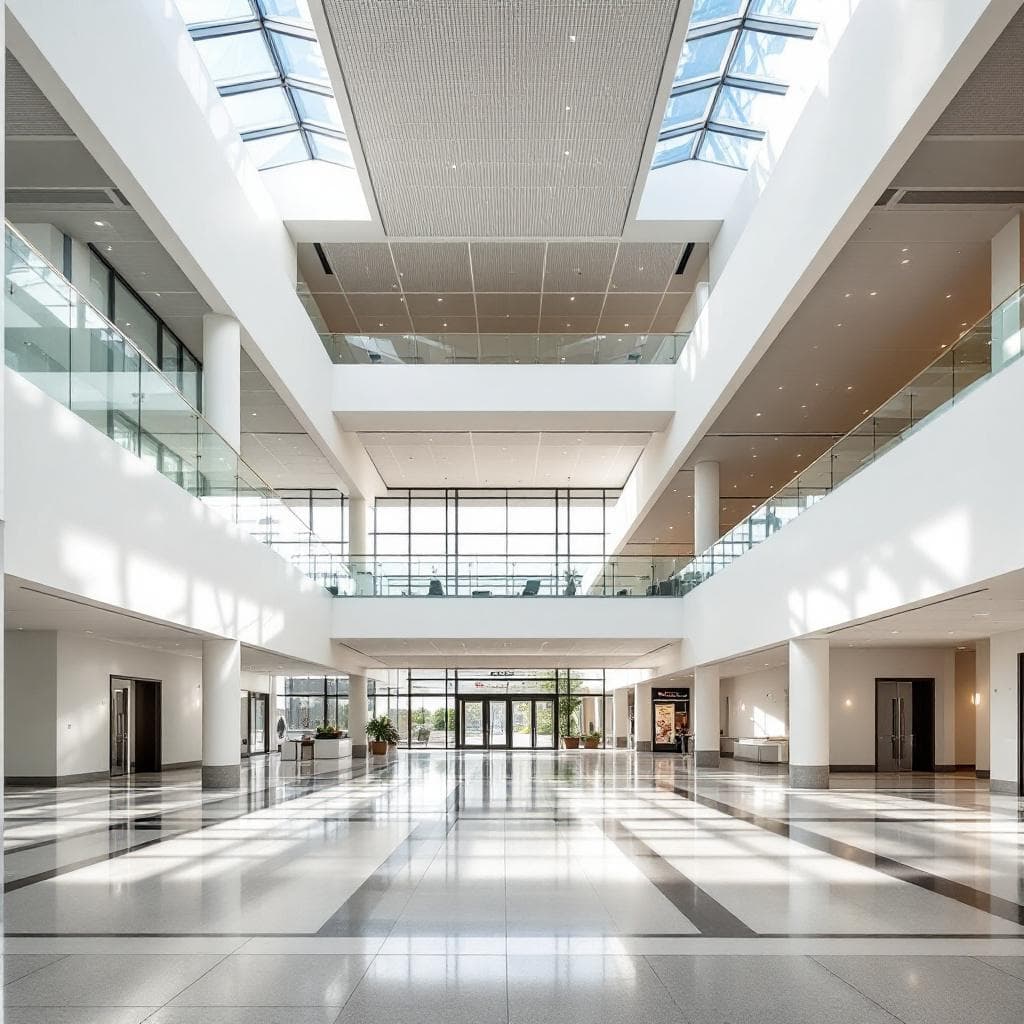 Civic building modern interior